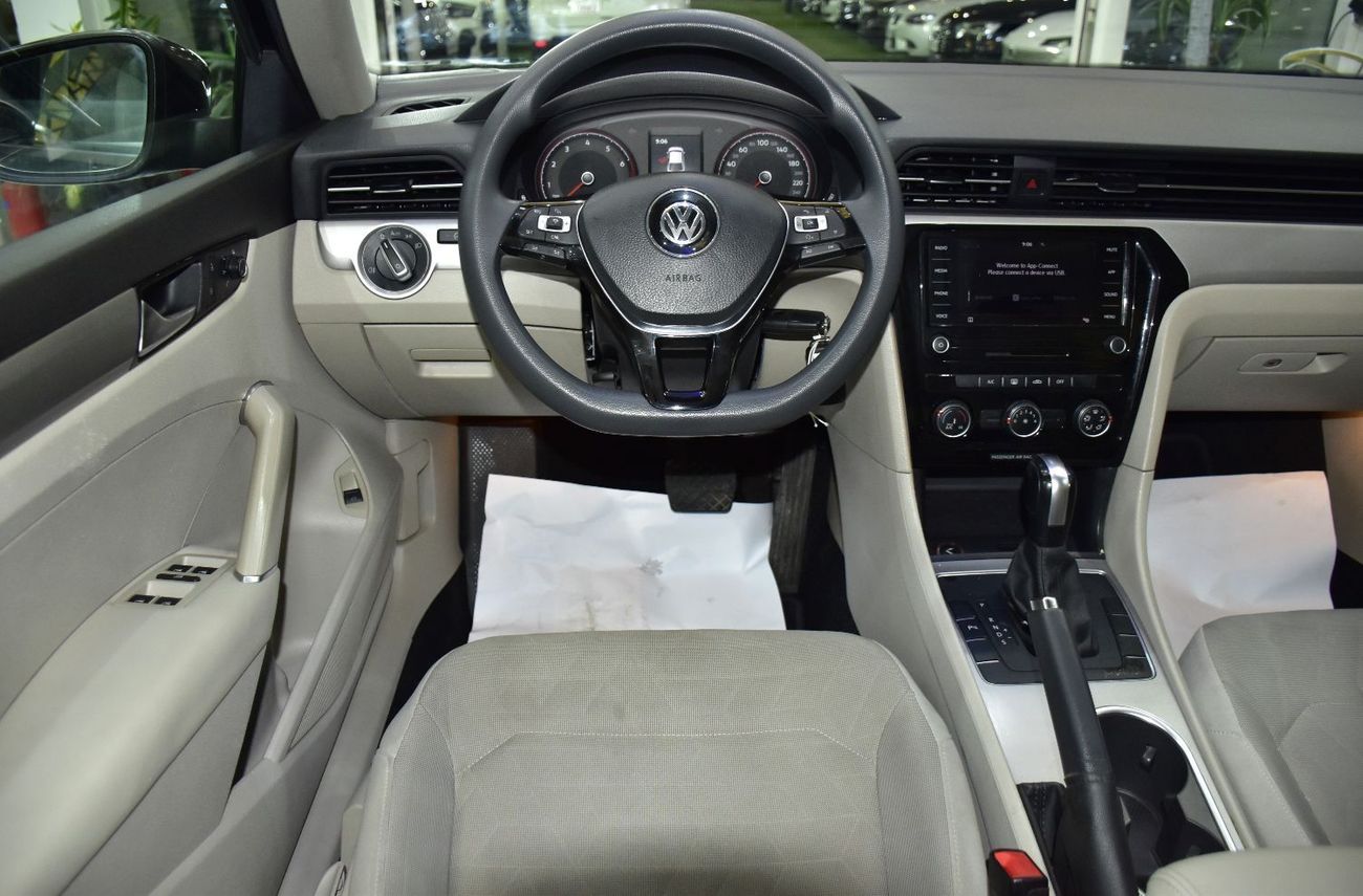 Volkswagen Passat EXCELLENT DEAL for our Volkswagen Passat ( 2020 Model ) in Black Color GCC Specs