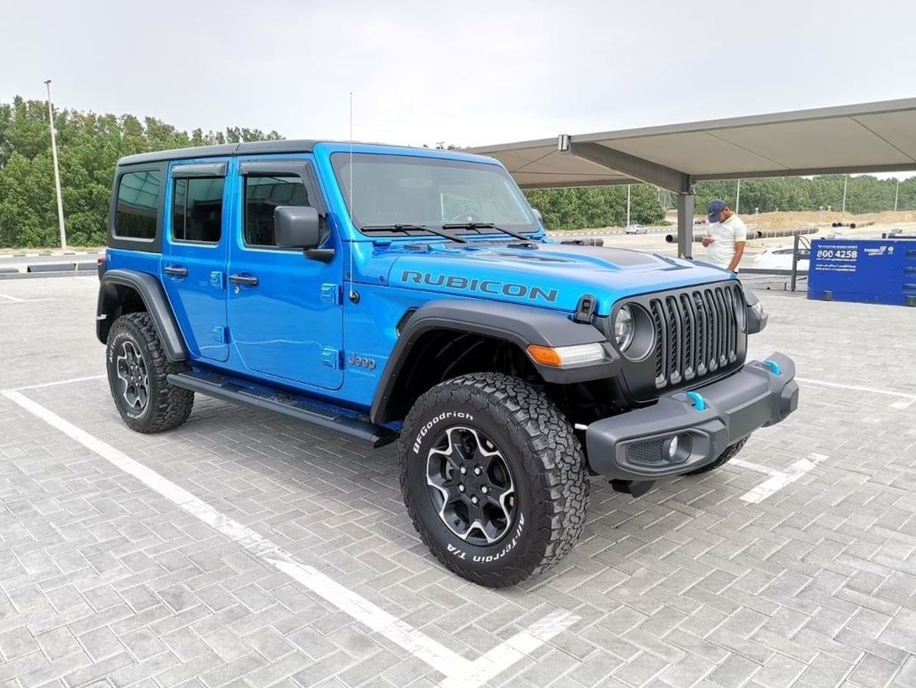 Jeep Wrangler Jeep Wrangler Rubicon Hybrid - 2023 - Blue