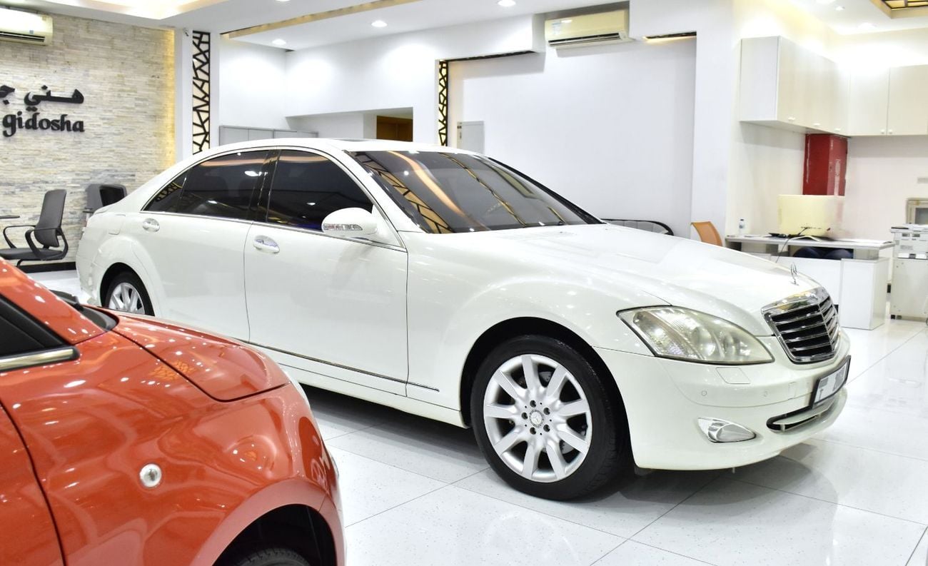 مرسيدس بنز S 550 EXCELLENT DEAL for our Mercedes Benz S550 ( 2008 Model ) in White Color Japanese Specs