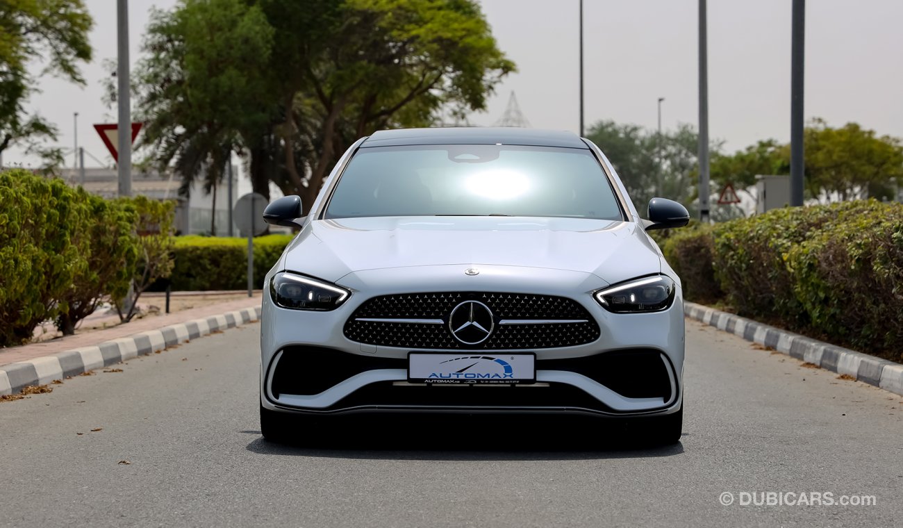 مرسيدس بنز C200 مرسيدس بنز AMG C200 خليجية 2022 0Km مع ضمان سنتين مفتوح الكيلو وصيانة 3 سنوات أو 60 ألف Km من EMC