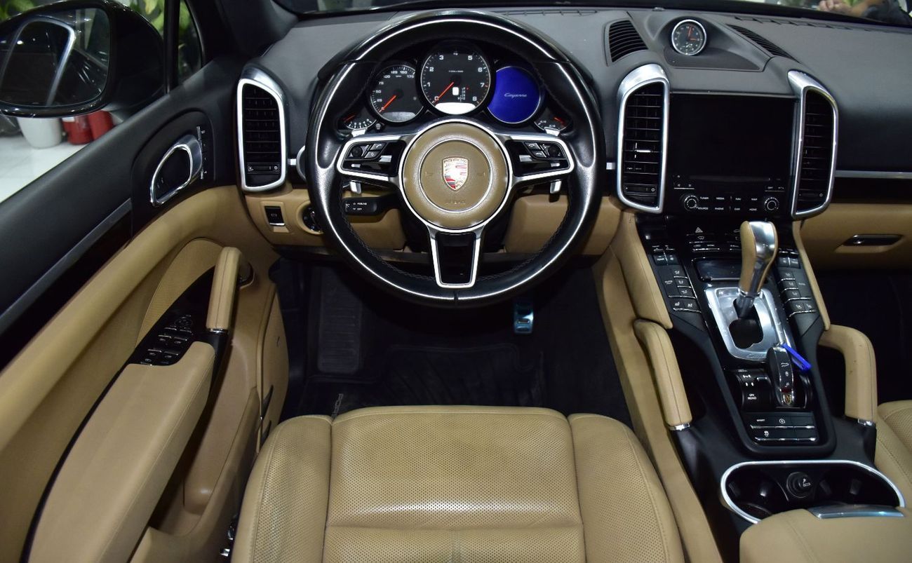 Porsche Cayenne PLATINUM EDITION EXCELLENT DEAL for our Porsche Cayenne ( 2018 Model ) in Brown Color American Specs