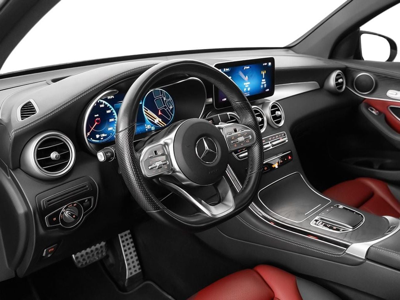 مرسيدس بنز GLC 300 2021 Mercedes-Benz GLC 300 4MATIC Coupe / Full Service History