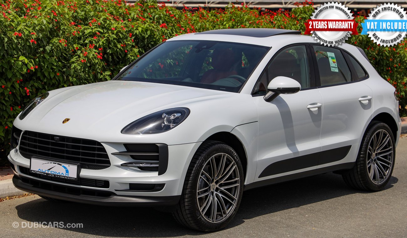 Porsche Macan 2021 , 2.0L , Turbocharger AWD , GCC , 0Km , W/2 Yrs UNLTD MLG WNTY @Official Dealer.