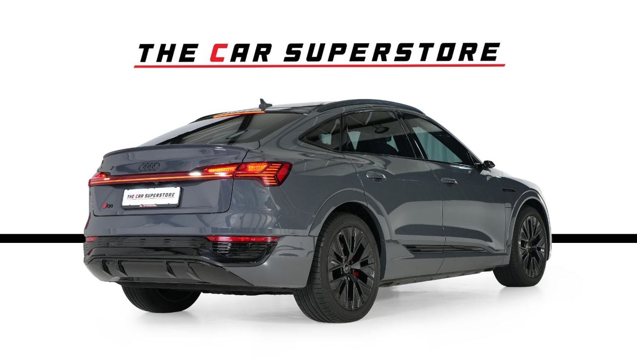 Audi Q8 e-tron 55 S-LINE 55 Sportback Coupe-S Line-GCC-Audi Warranty And Service Contract