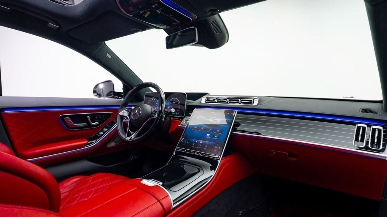 Mercedes-Benz S 580 4MATIC - 2022 - GCC Specs - Under Warranty and Service Contract