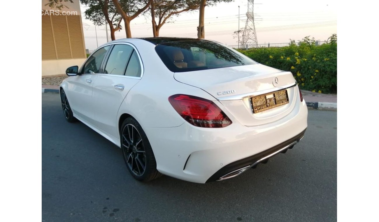 Mercedes-Benz C200 AMG 2019 5 years warranty GCC