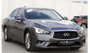 Infiniti Q50 Sport Infiniti Q50 GCC 2020 in excellent condition