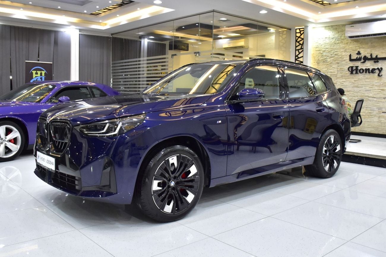 بي أم دبليو X3 20 XDRIVE M SPORT عرض ممتاز لسيارة BMW X3 20 xDrive (موديل 2026) باللون الأزرق بمواصفات خليجية