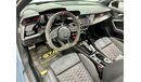 Audi RS3 2023 Audi RS3 , January 2028 Audi Warranty + 2028 Audi Service Package, Audi FSH, Low KMS,GCC