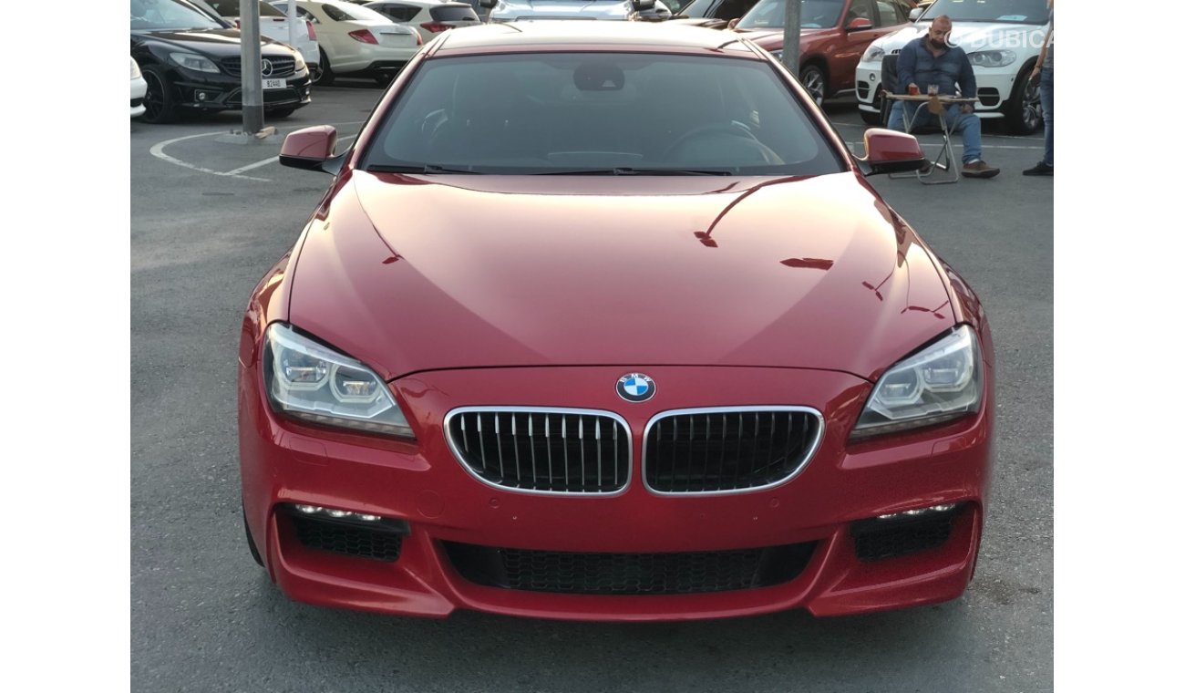 BMW 640i Bmw 640 model 2013 GCC car prefect condition full option low mileage panoramic roof leather seats b