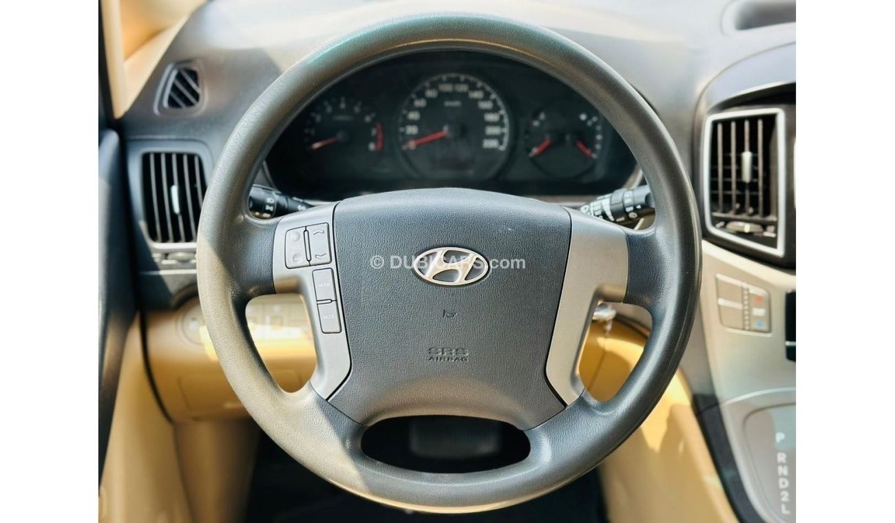 Hyundai H-1 Std 740 PM || HYUNDAI H1 2.4L || 9 SEATER || 0% DP || GCC || WELL MAINTAINED