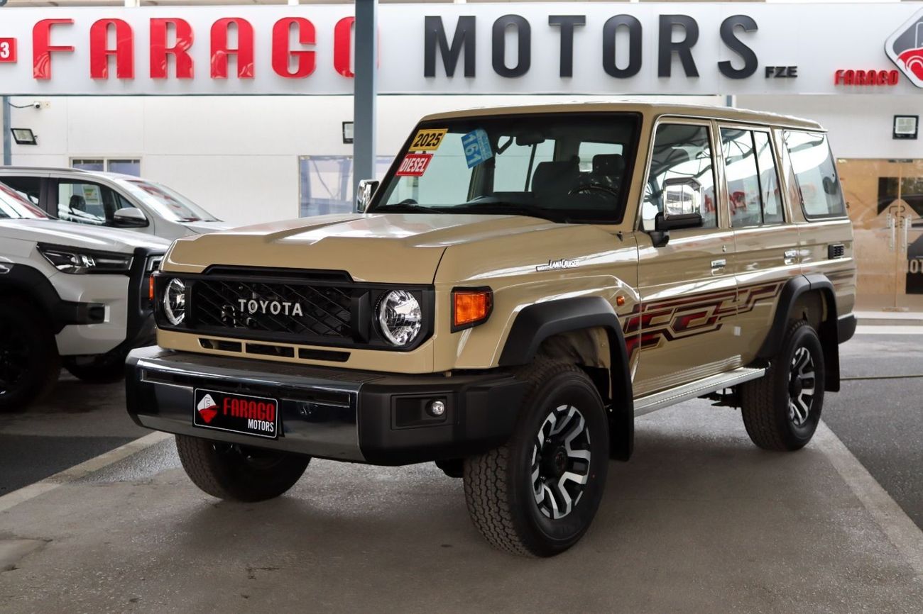 تويوتا لاند كروزر 2025 TOYOTA LAND CRUISER GDJ 76 2.8 DIESEL M/T  **EXPORT ONLY**التصدير فقط خارج الخليج**