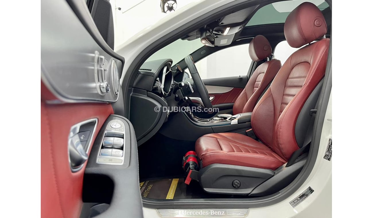 Mercedes-Benz C 200 AMG Pack 2017 Mercedes Benz C200 AMG Line, Full Service History, GCC
