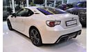 Toyota 86 AMAZING Toyota GT 86 VTX 2014 Model!! in White Color! GCC Specs