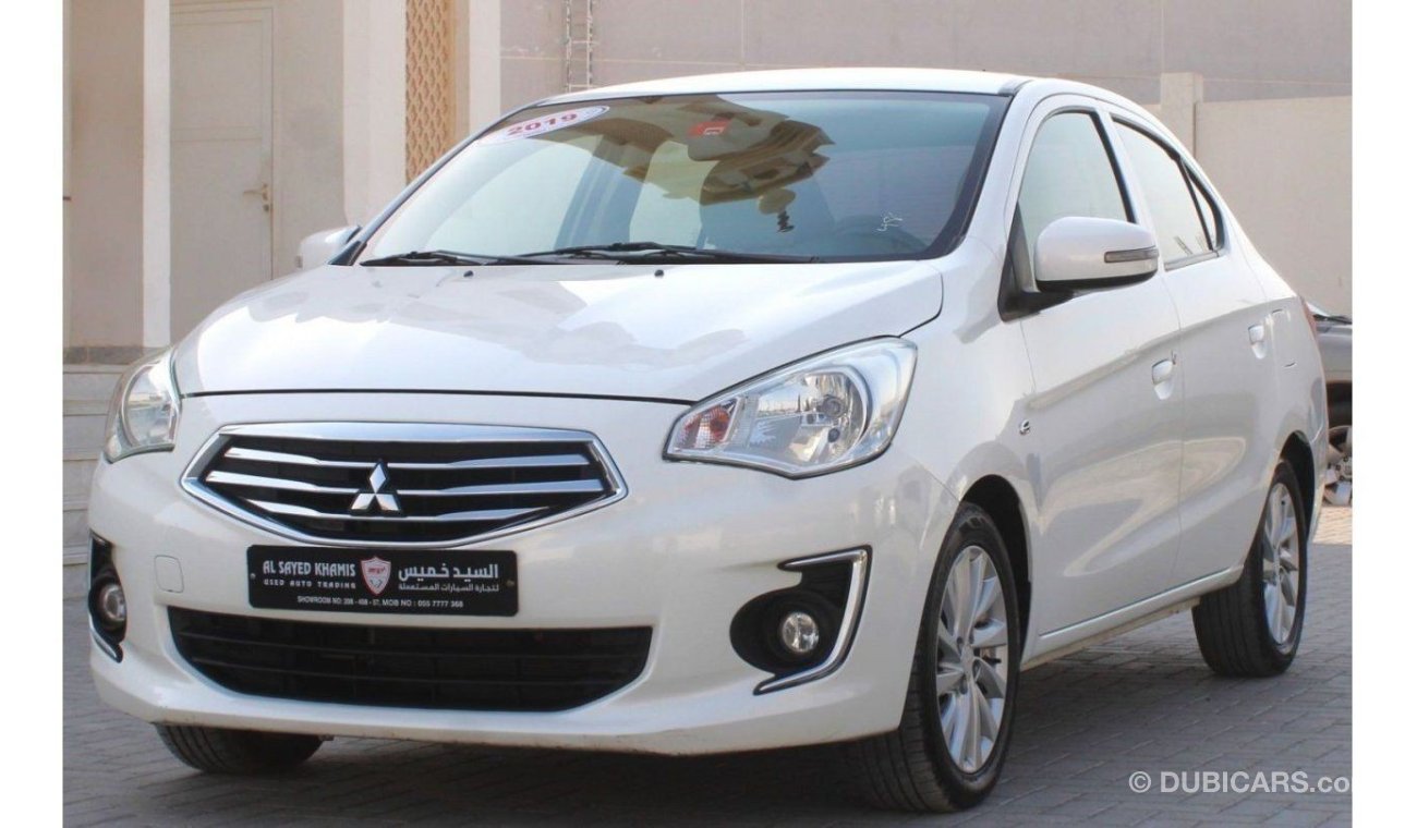 Mitsubishi Attrage GLX Mid Mitsubishi Attrage 2019 GCC, in excellent condition, without accidents