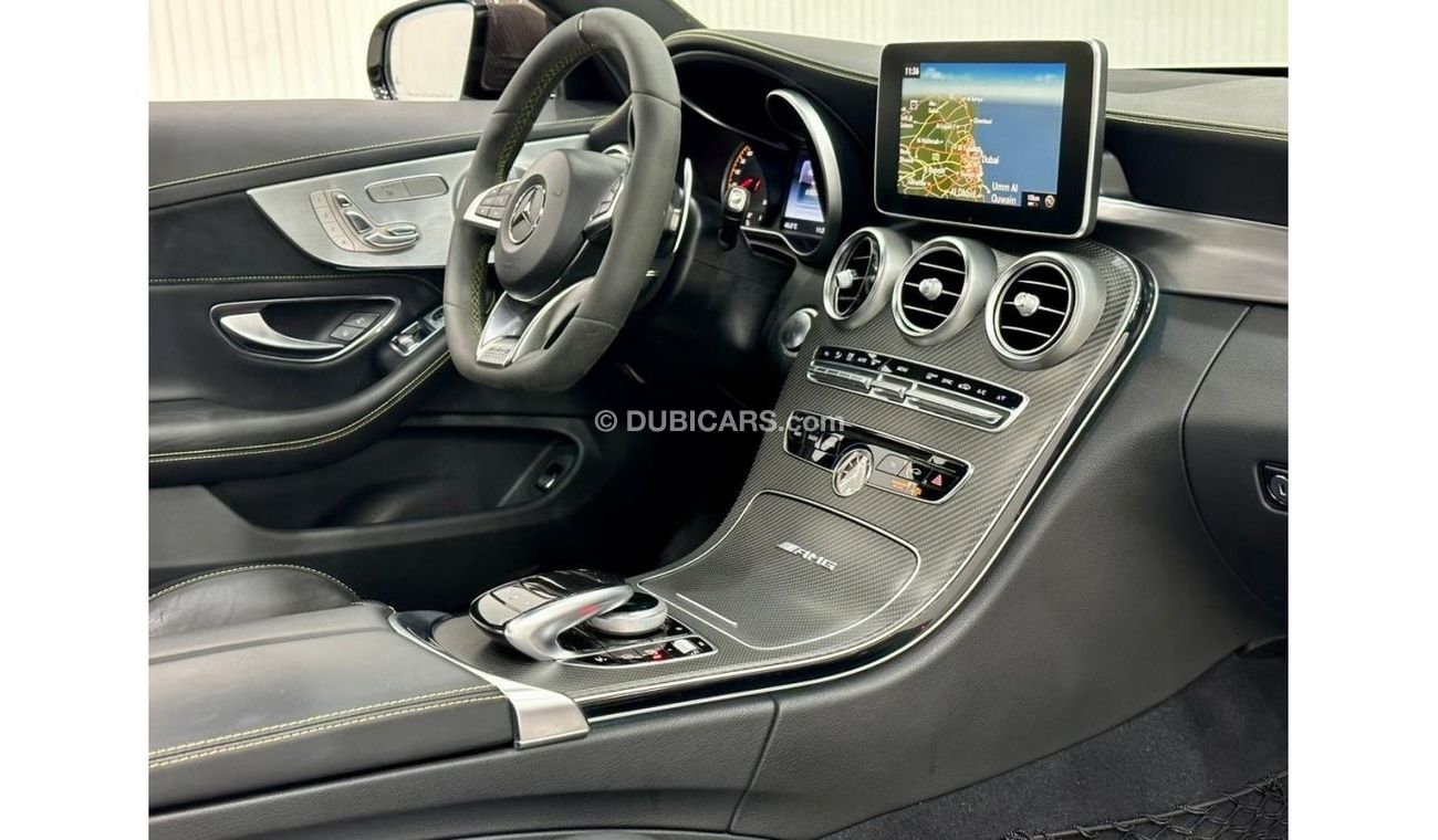 Mercedes-Benz C 63 Coupe 2017 Mercedes Benz C63s AMG, May 2024 AAA Warranty, Service History, Full Options, Low Kms, GCC
