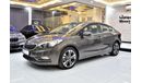 Kia Cerato EXCELLENT DEAL for our KIA Cerato ( 2015 Model ) in Brown Color GCC Specs