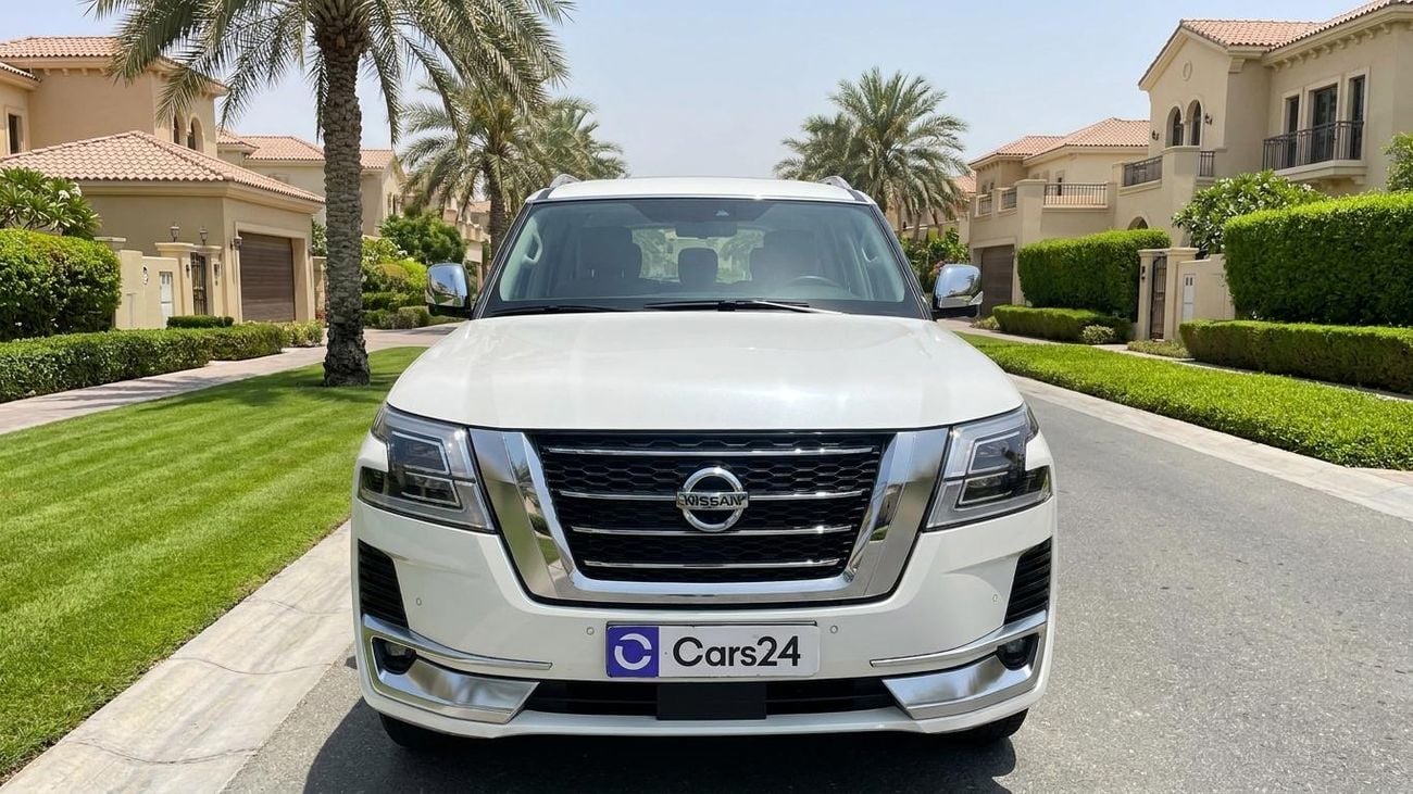 Nissan Patrol SE PLATINUM CITY 2021 | AED 2170/Month | 0 DP | 30 Day Return | Warranty | Service History