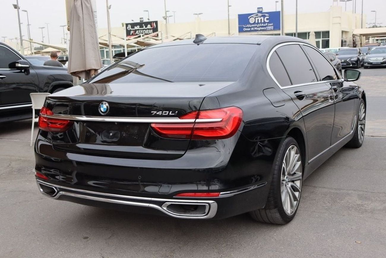 بي أم دبليو 740Li Exclusive 3.0L (335 HP) BMW 740LI VIP / 2017 / GCC / Free Accident/ V6