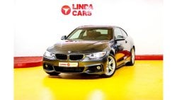 BMW 420 RESERVED ||| BMW 420i M-Kit 2016 GCC under Warranty with Flexible Down-Payment.