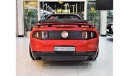 فورد موستانج EXCELLENT DEAL for our FORD Mustang GT CONVERTIBLE 2010 Model!! in Red Color! American Specs