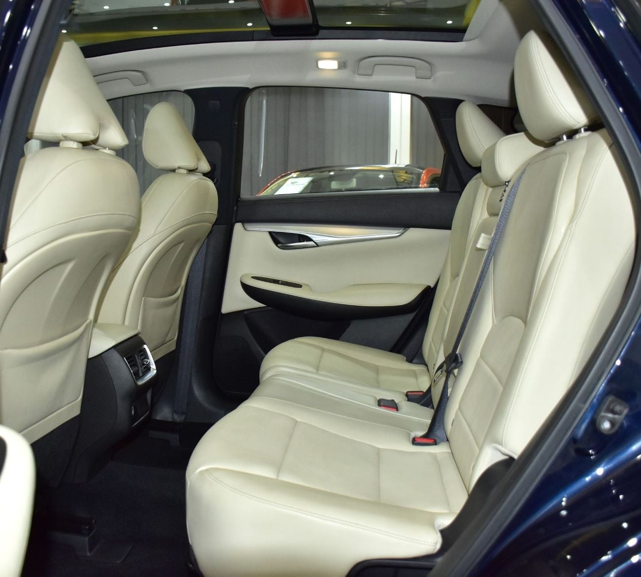 Infiniti QX50 EXCELLENT DEAL for our Infiniti QX50 AWD ( 2021 Model ) in Blue Color GCC Specs