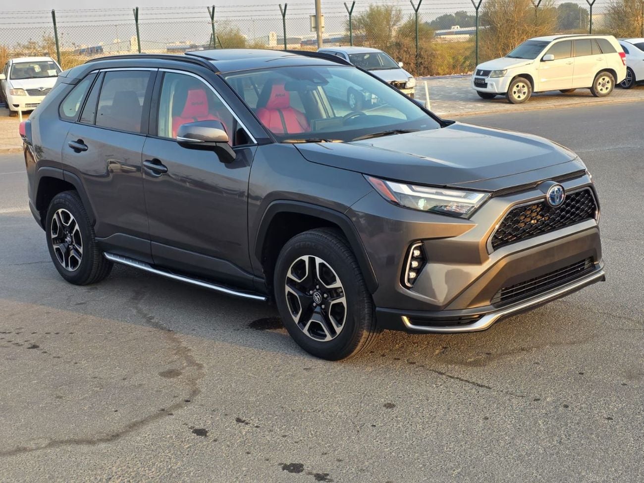 Toyota RAV4 XLE HEV 2025 Model hybrid engine Sunroof , Push button , leather seats and low mileage 6519 onlye