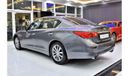 Infiniti Q50 EXCELLENT DEAL for our Infiniti Q50 2.0t ( 2017 Model ) in Grey Color GCC Specs