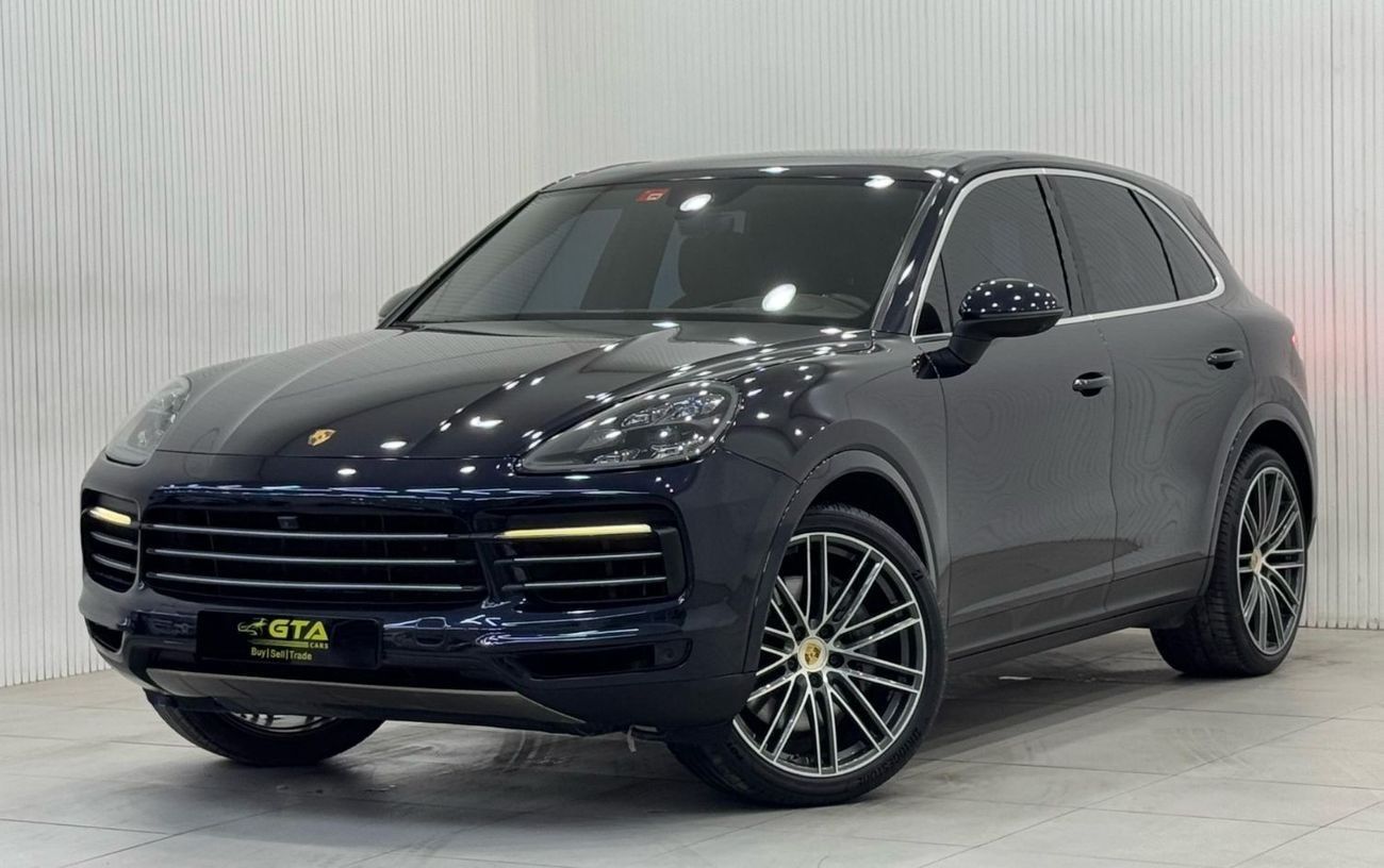 بورش كايان S 2.9L (435 HP) 2019 Porsche Cayenne S, One Year Warranty, Full Service History, GCC