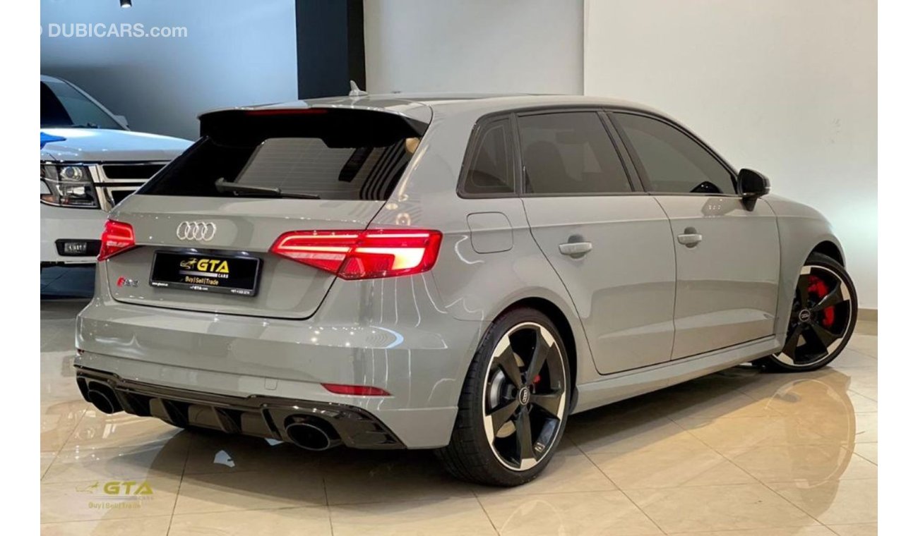 أودي RS3 2018 Audi RS3 Quattro, Warranty, Service History, GCC, Low Kms