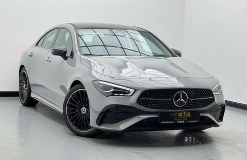 مرسيدس بنز CLA 200 2026 Mercedes-Benz CLA 200 AMG Night Package, 2030 Mercedes Warranty, GCC