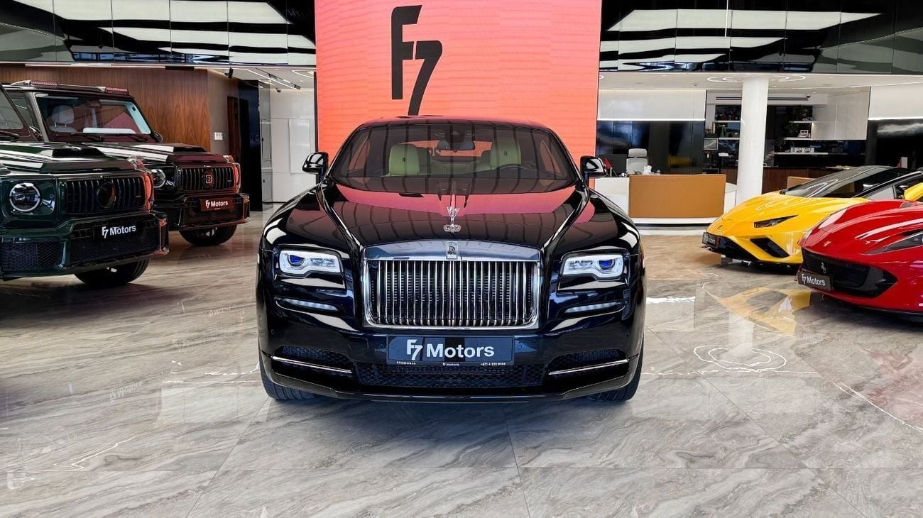 Rolls Royce Wraith STD Rolls-Royce Wraith 2018 – GCC - Full Service Histiry