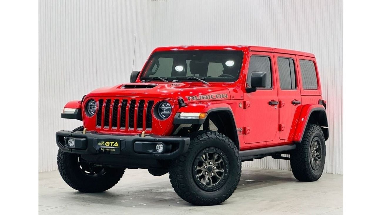 Jeep Wrangler Unlimited Rubicon 2021 Jeep Wrangler Rubicon 392 V8, 2027 Jeep Warranty, 2025 Service Pack, Low Kms,