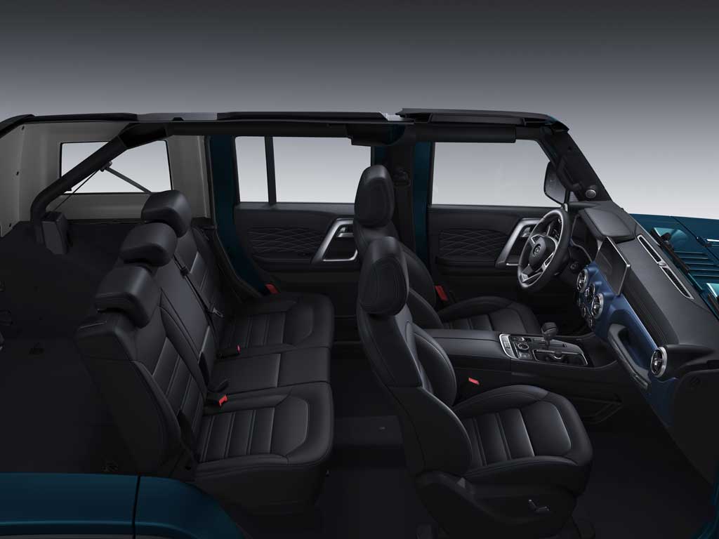 BAIC BJ40L interior - Seats