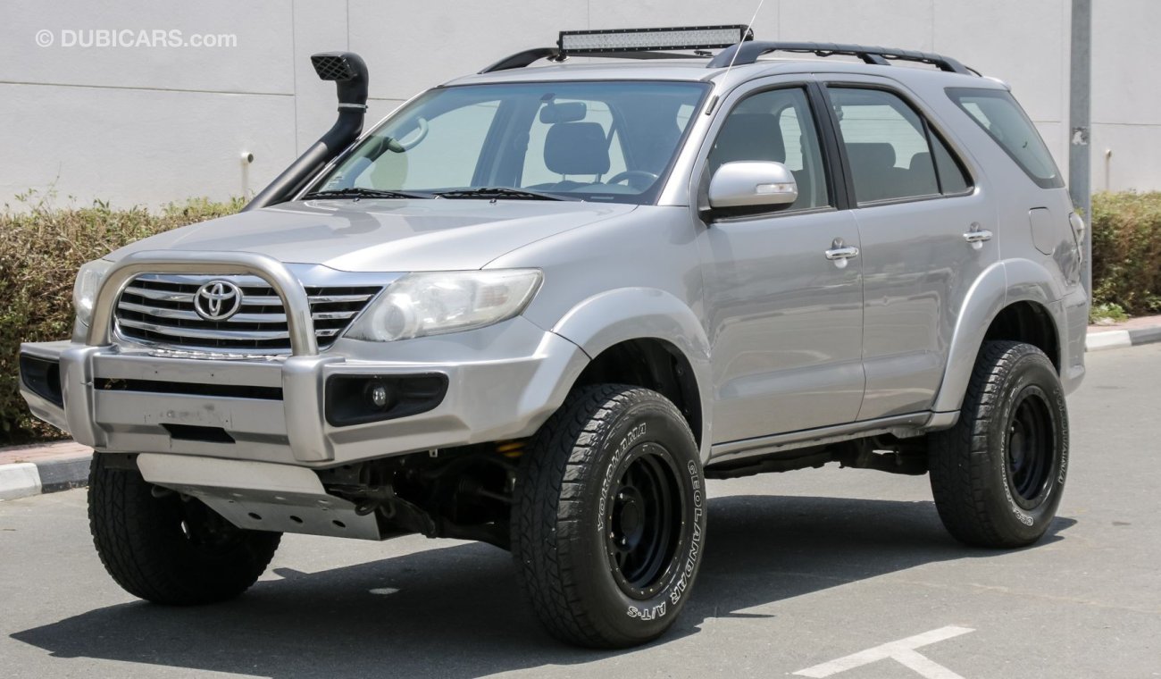 Toyota Fortuner 4.0 V6 GXR fully modified for off road ,GCC ,accident free 100%