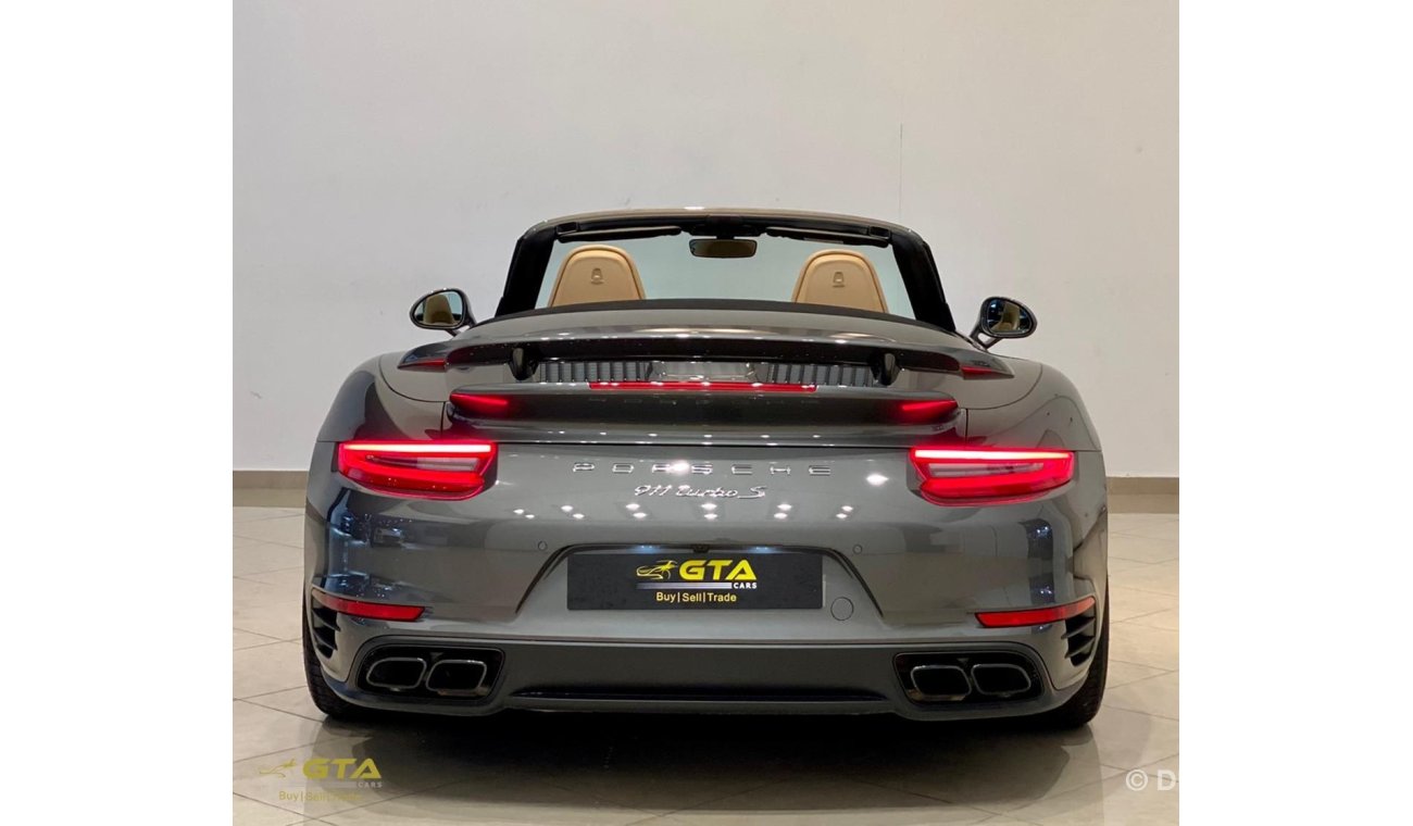 بورش 911 توربو S 2019 Porsche 911 Turbo S Cabriolet, Porsche Warranty-Service History, German Specs