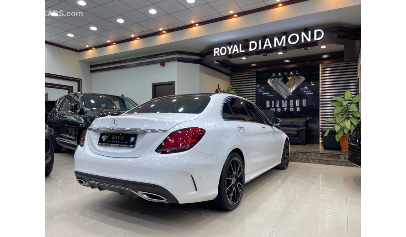 Mercedes-Benz C200 AMG Pack Mercedes-Benz C200 AMG kit GCC 2019 under warranty from the agency under a service contract