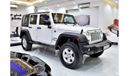 Jeep Wrangler EXCELLENT DEAL for our Jeep Wrangler Unlimited Sport ( 2016 Model ) in White Color GCC Specs