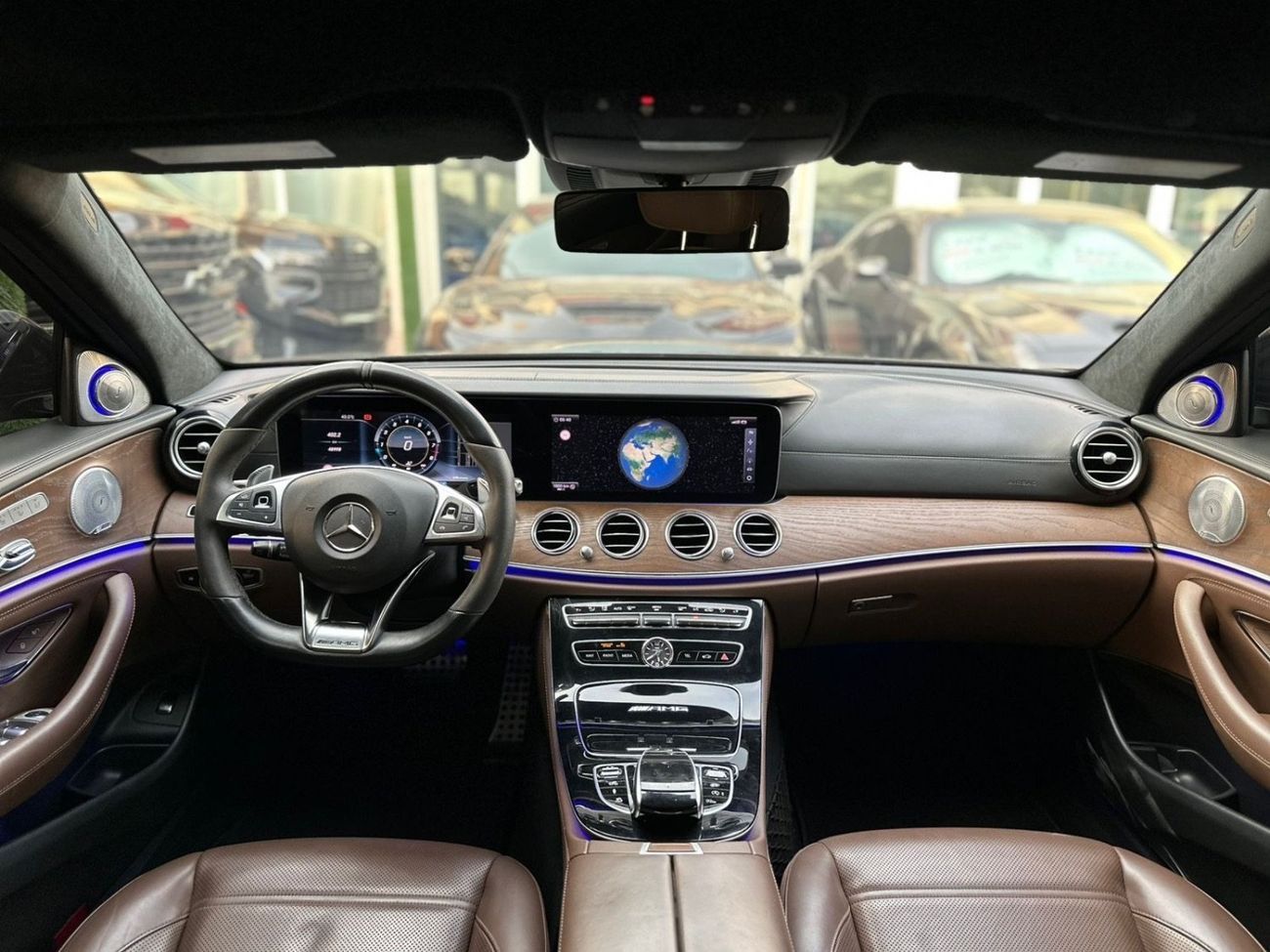 مرسيدس بنز E 63 S AMG ‎مرسيدس بنز E63s اي ام جي 2018 ‎كلين تايتل بحالة جدا ممتازة ‎فل اوبشن 6 فصوص ‎فل اوبشن