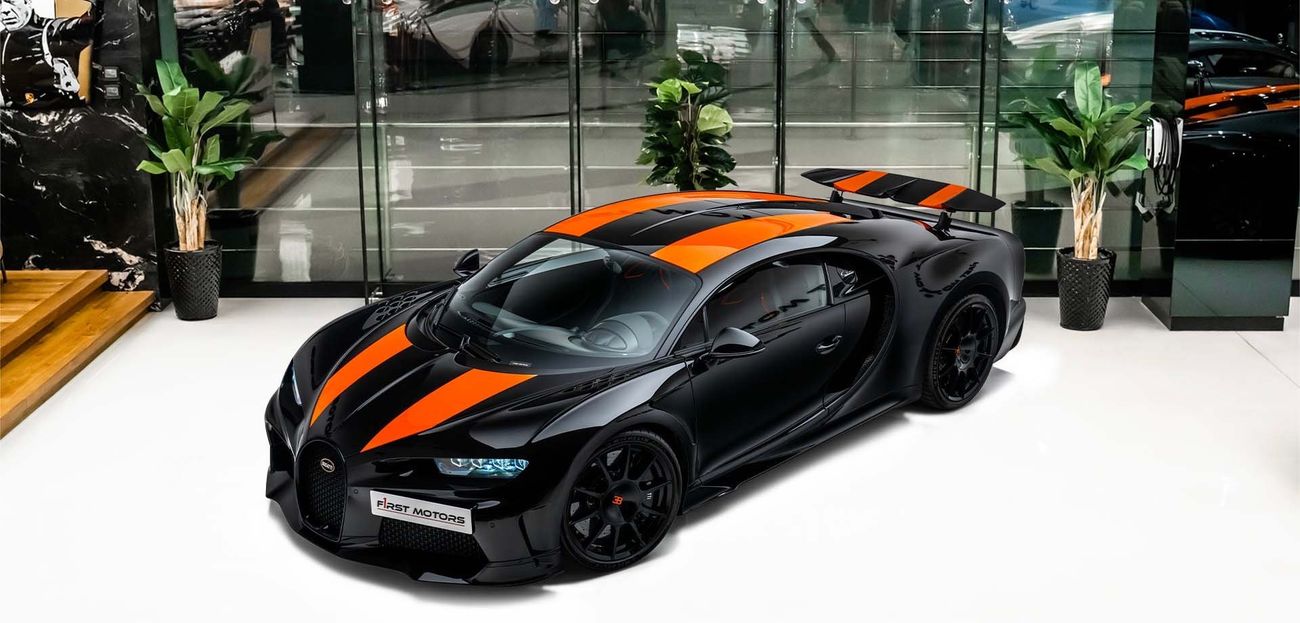 Bugatti Chiron 8.0L W16 Quad-Turbocharged Engine