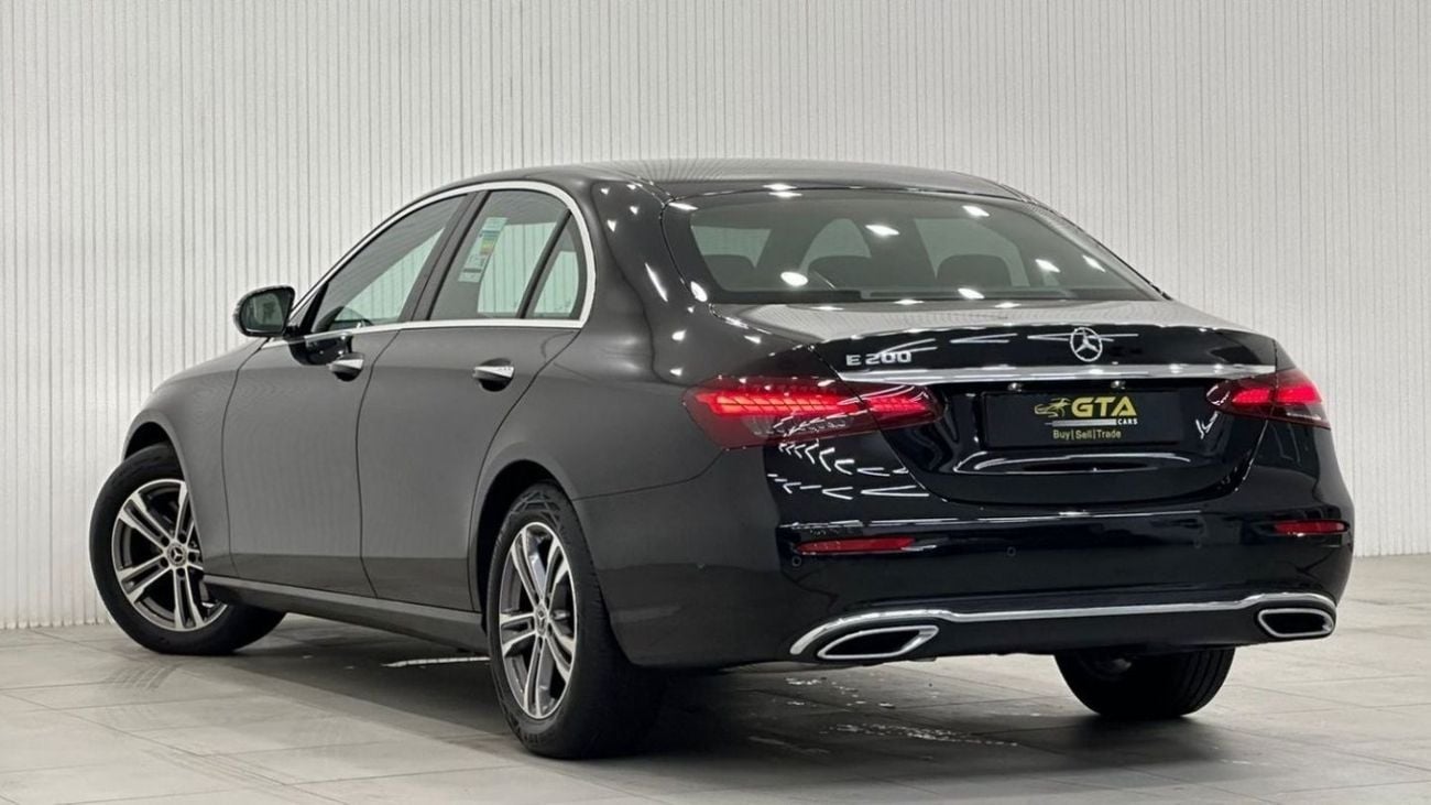 Mercedes-Benz E200 2023 Mercedes E 200, June 2025 EMC Warranty, Full Agency Service History, GCC