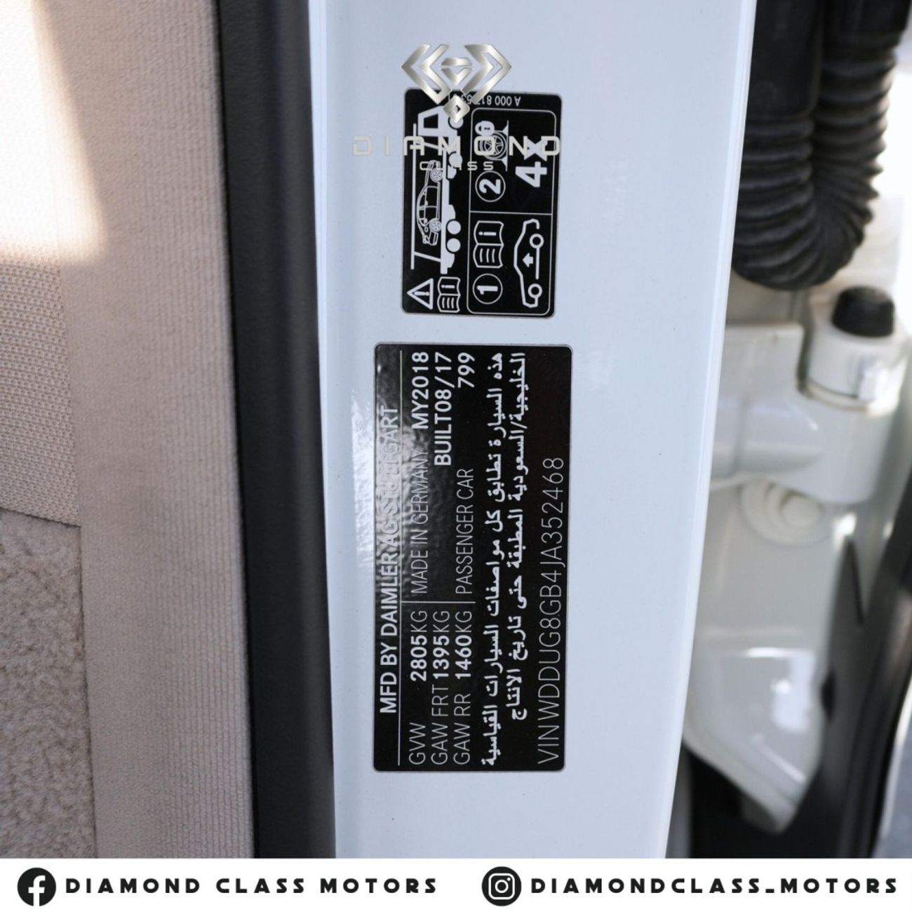 Mercedes-Benz S 560 Exclusive Edition 4.0L Mercedes S560 AMG Full Option  Panoramic  5 Buttons  2018 GCC