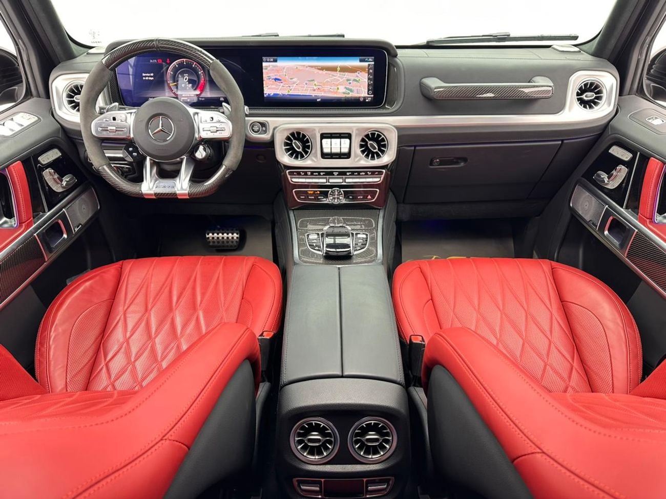 مرسيدس بنز G 63 AMG 2023 Mercedes Benz G63 AMG, 2028 Mercedes Warranty + Service Contract, Mercedes Full Service History