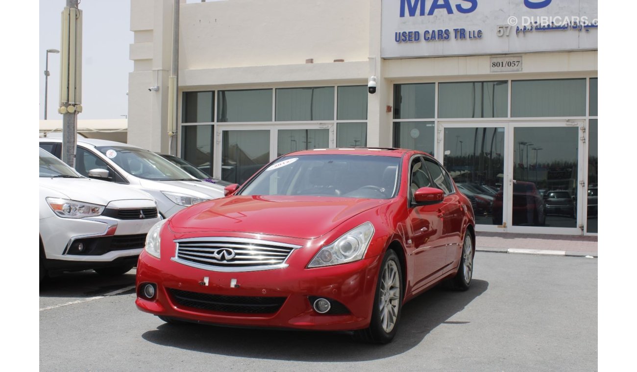 Infiniti G25 Std ACCCIDENT FREE- GCC- CAR IS IN PERFECT CONDITION INSIDE AND OUTSIDE