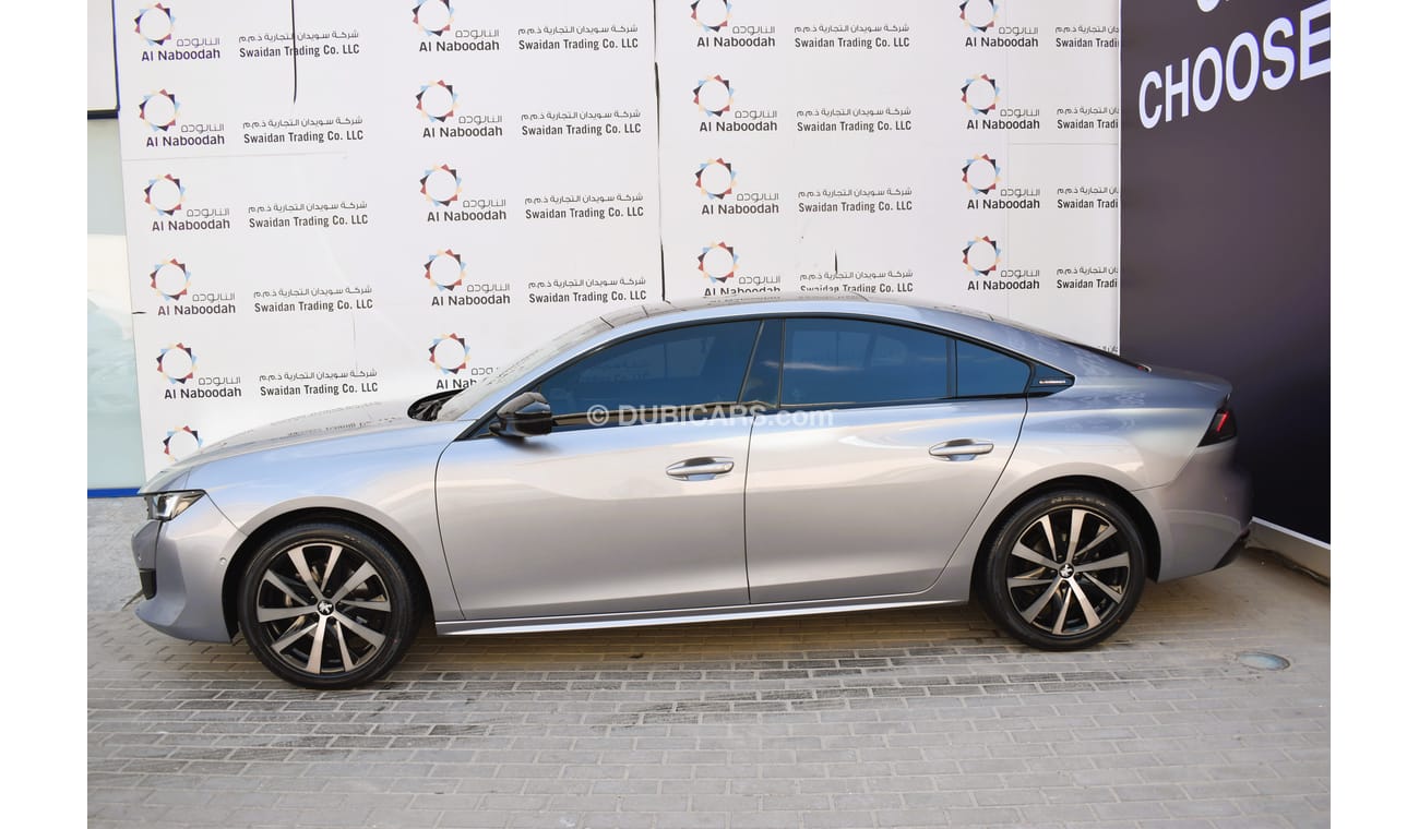 Peugeot 508 AED 1439 PM | 1.6L GT LINE GCC AGENCY WARRANTY AND SERVICE CONT UP TO 2026 OR 100K KM