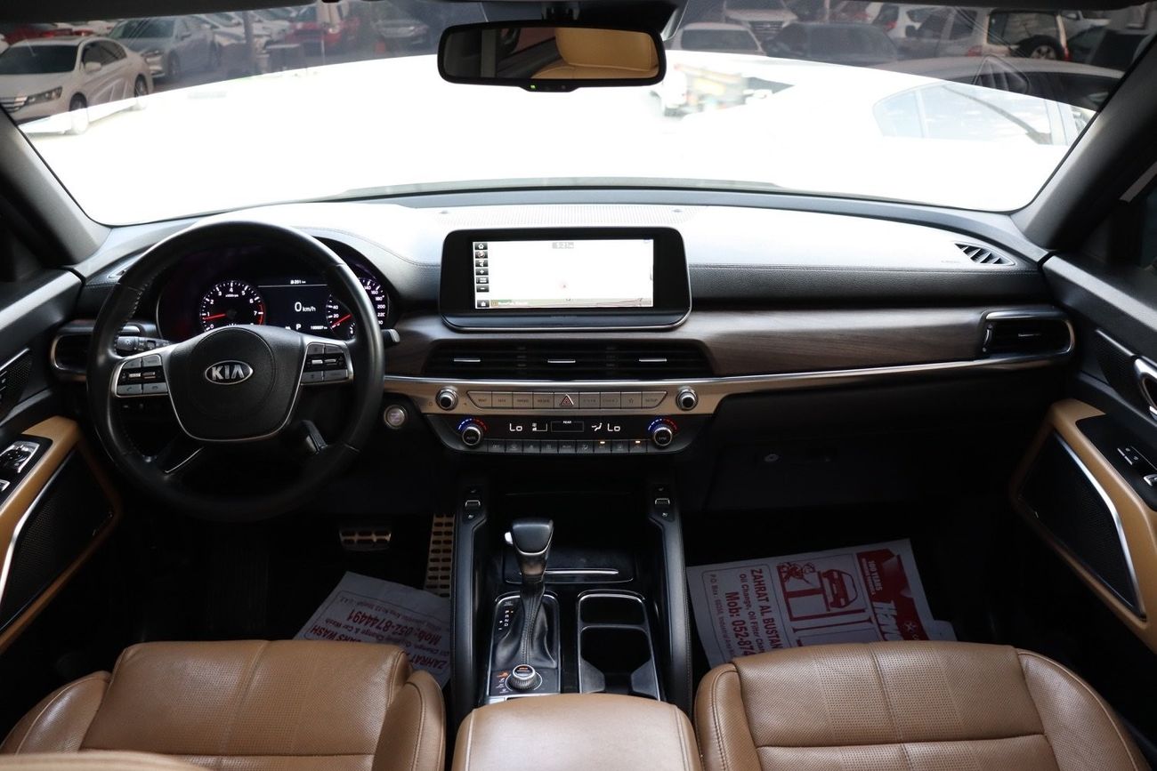 كيا تيلورايد 3.8L V6 KIA Telluride GT-Line / 2020/ GCC / Free Accident Original Paint