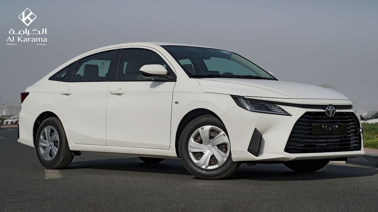 Toyota Yaris E 1.5L Petrol Engine with Automatic Transmission - GCC Specification - Touch Screen Media Player
