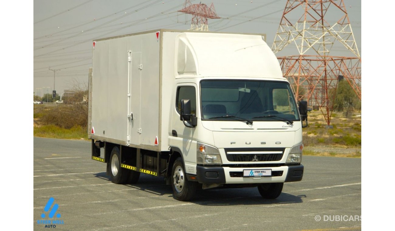 ميتسوبيشي فوسو 2021 Canter - Short Chassis - Dry Box with Tail Lift - Diesel M/T - GCC - Book Now!