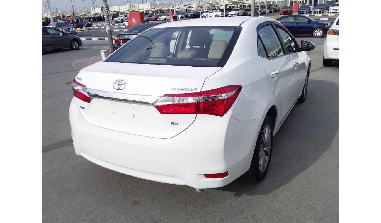 Toyota Corolla 2.0 2015 GCC