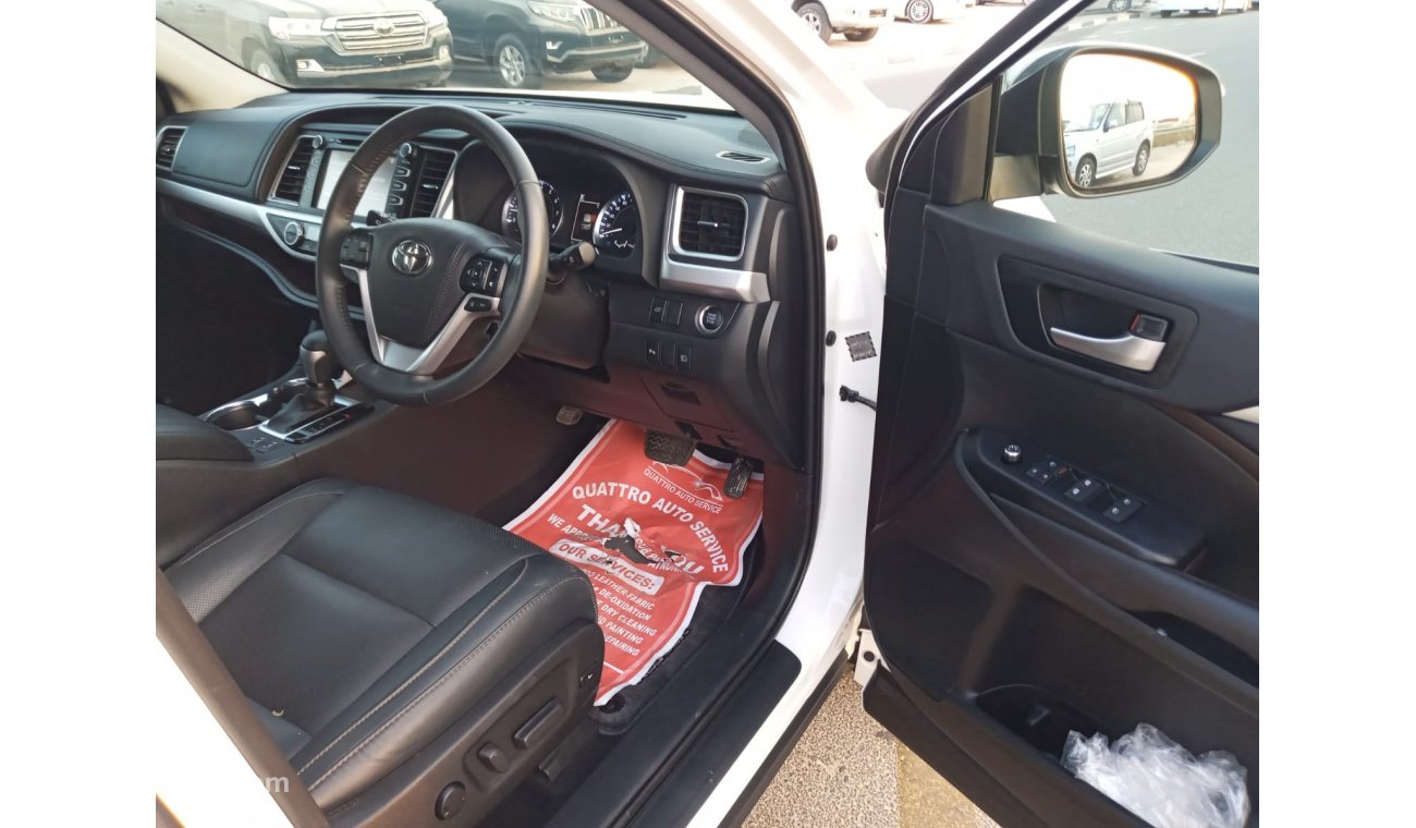 تويوتا كلوجير TOYOTA KLUGER MODEL 2019 COLOUR WHITE GOOD CONDITION ONLY FOR EXPORT